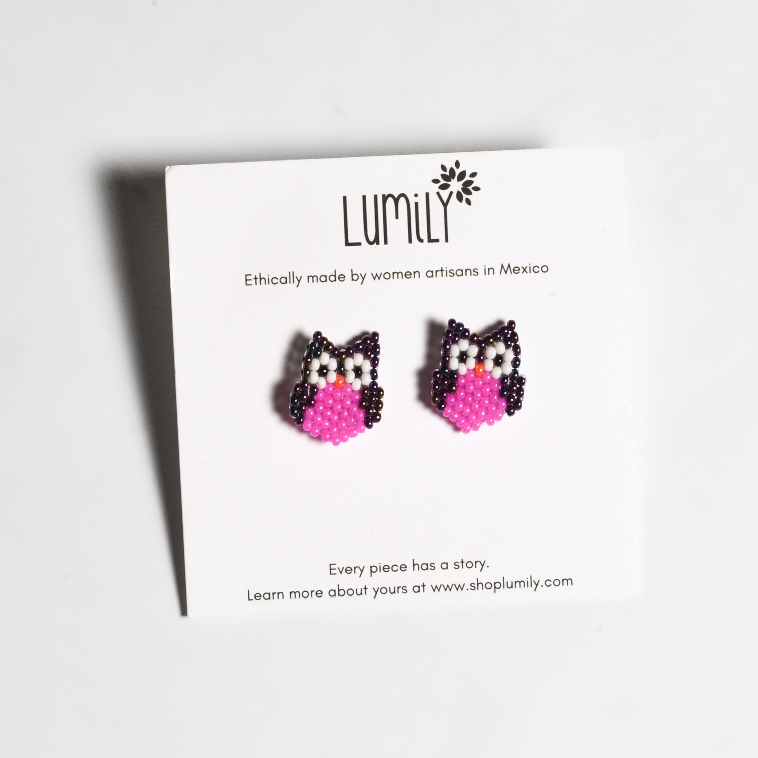 Safari Seed Bead Animal Stud Earrings Mexico – Lumily