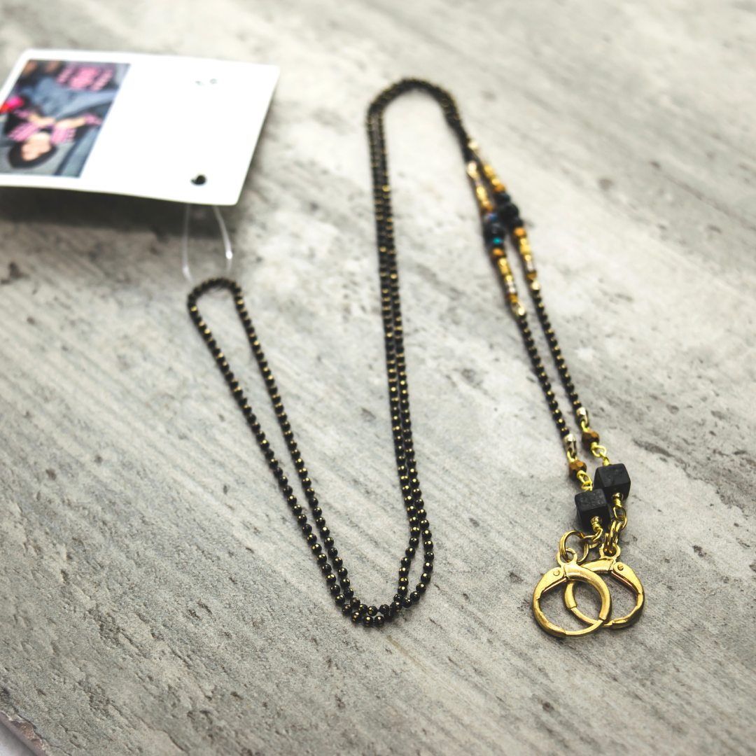 Olivia Semi-precious Stone Sunglass Chain - Thailand-Accessories-Tontor Jewelry JJ-Lumily MZ Fair Trade Nena & Co Hiptipico Novica Lucia's World emporium