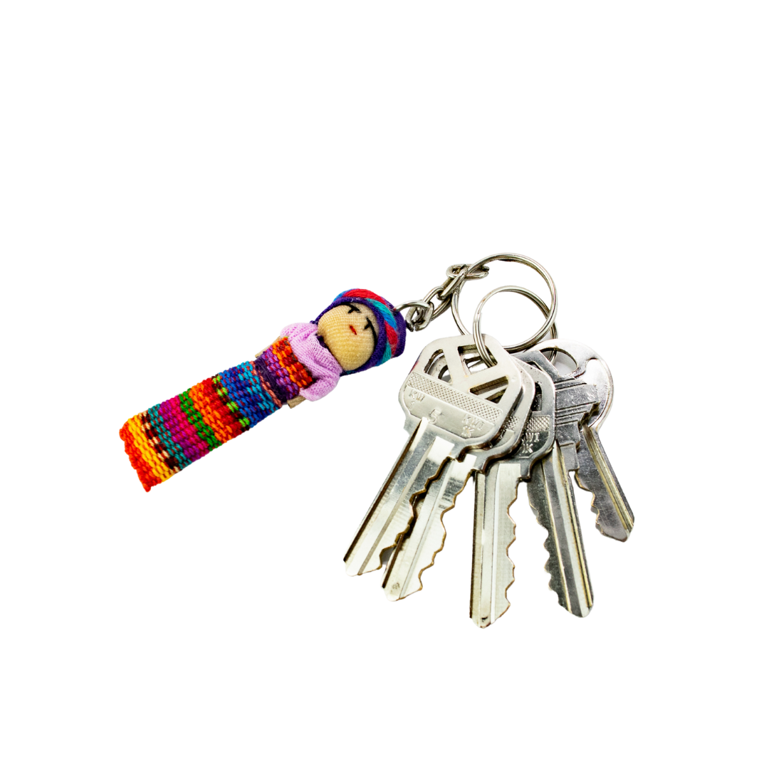 Karma Gifts - Loop Keychain Plaid