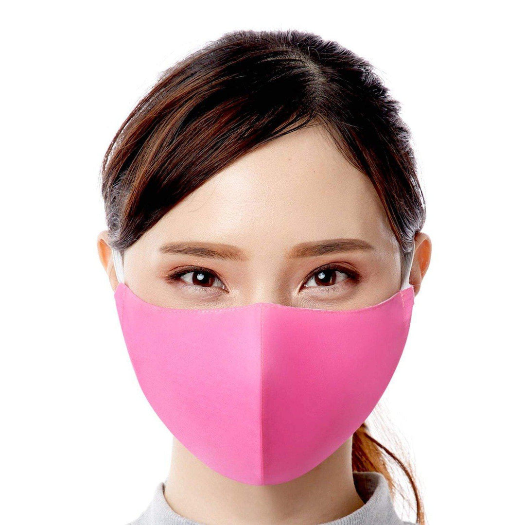 Luna Reusable Cotton Face Mask with Filter Pocket - Thailand-Apparel-Peil-Pink-Lumily MZ Fair Trade Nena & Co Hiptipico Novica Lucia's World emporium