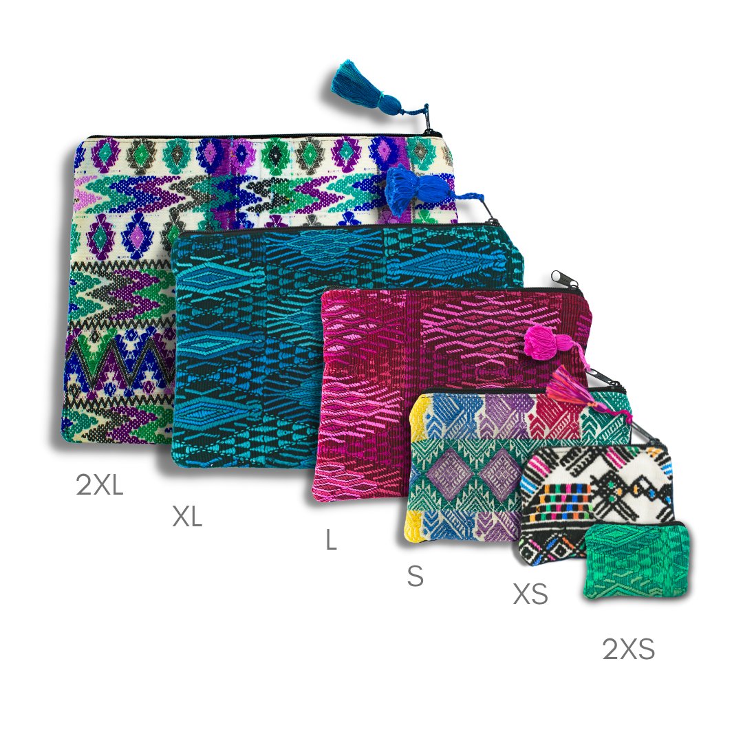 Lumily Maya Upcycled Guatemala Hupil Bags