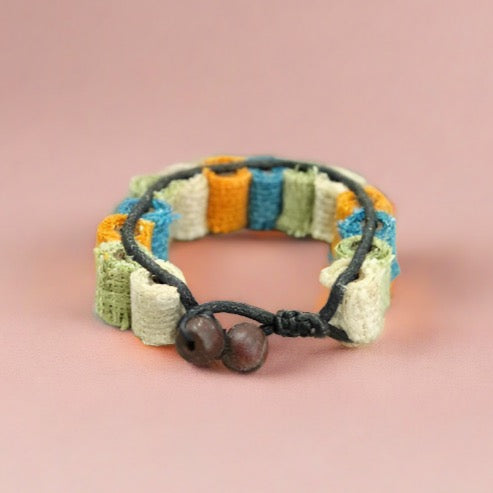 BUNDLE: Vintage Up-Cycled Fabric Bracelet-Lumily-Lumily MZ Fair Trade Nena & Co Hiptipico Novica Lucia's World emporium