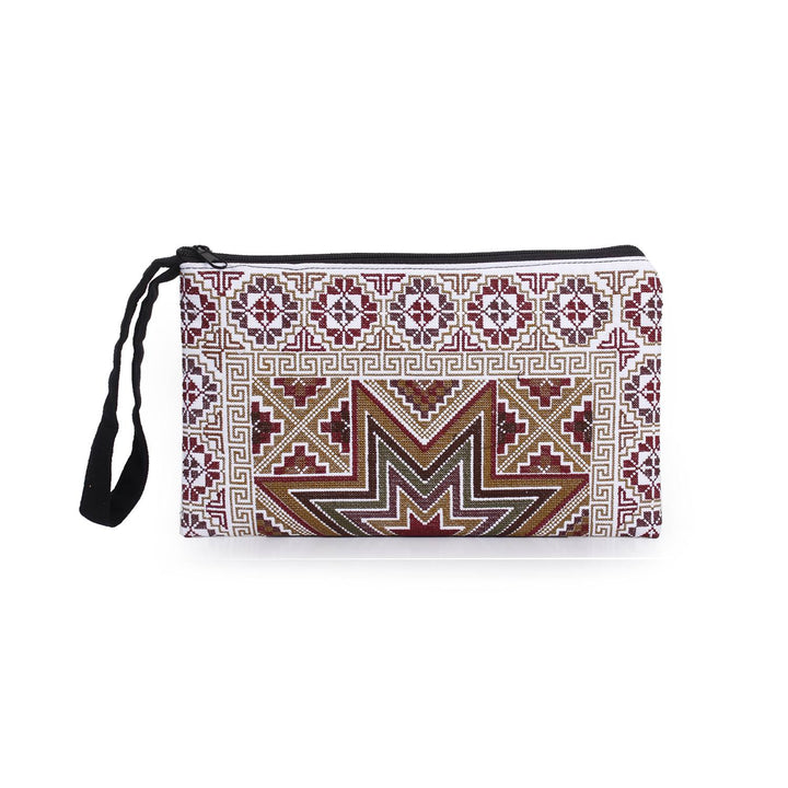 Sarita Hmong Embroidered Wristlet | Colorful Artisan Clutch – Thailand