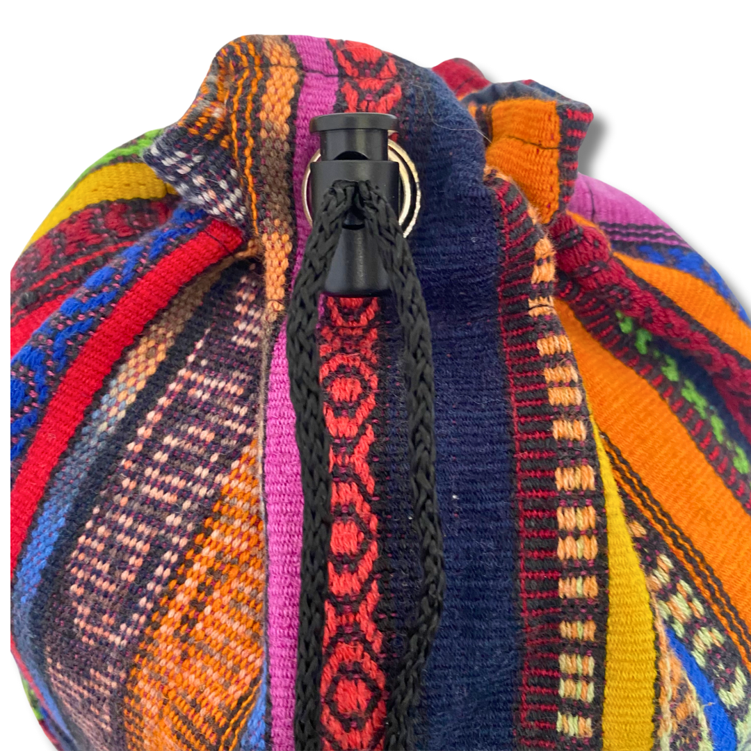 Huipil Embroidered Yoga Bag (Assorted) - Guatemala-Bags-Lumily-Lumily MZ Fair Trade Nena & Co Hiptipico Novica Lucia's World emporium