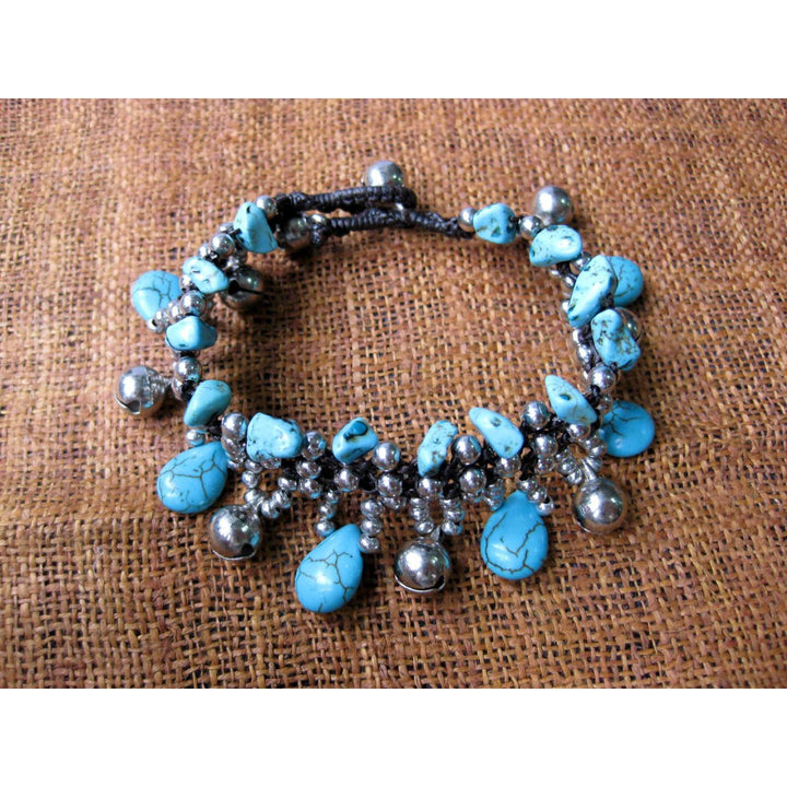 BUNDLE: Stone Bracelet 3 Pieces - Thailand-Bracelets-Lumily-Turquoise-Lumily MZ Fair Trade Nena & Co Hiptipico Novica Lucia's World emporium