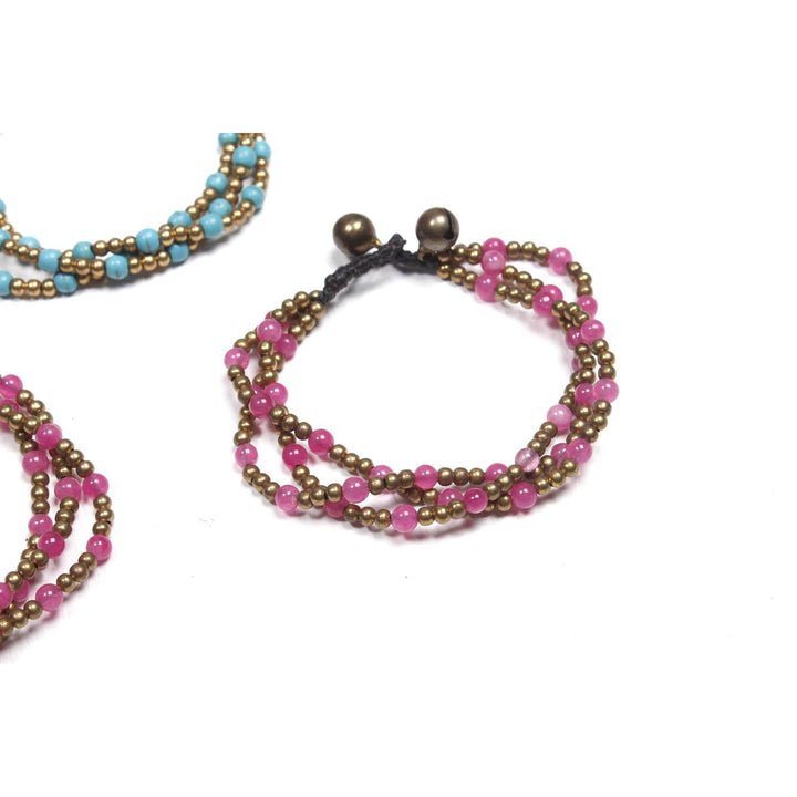 BUNDLE: Harmony Bead Bracelets-Lumily-Lumily MZ Fair Trade Nena & Co Hiptipico Novica Lucia's World emporium