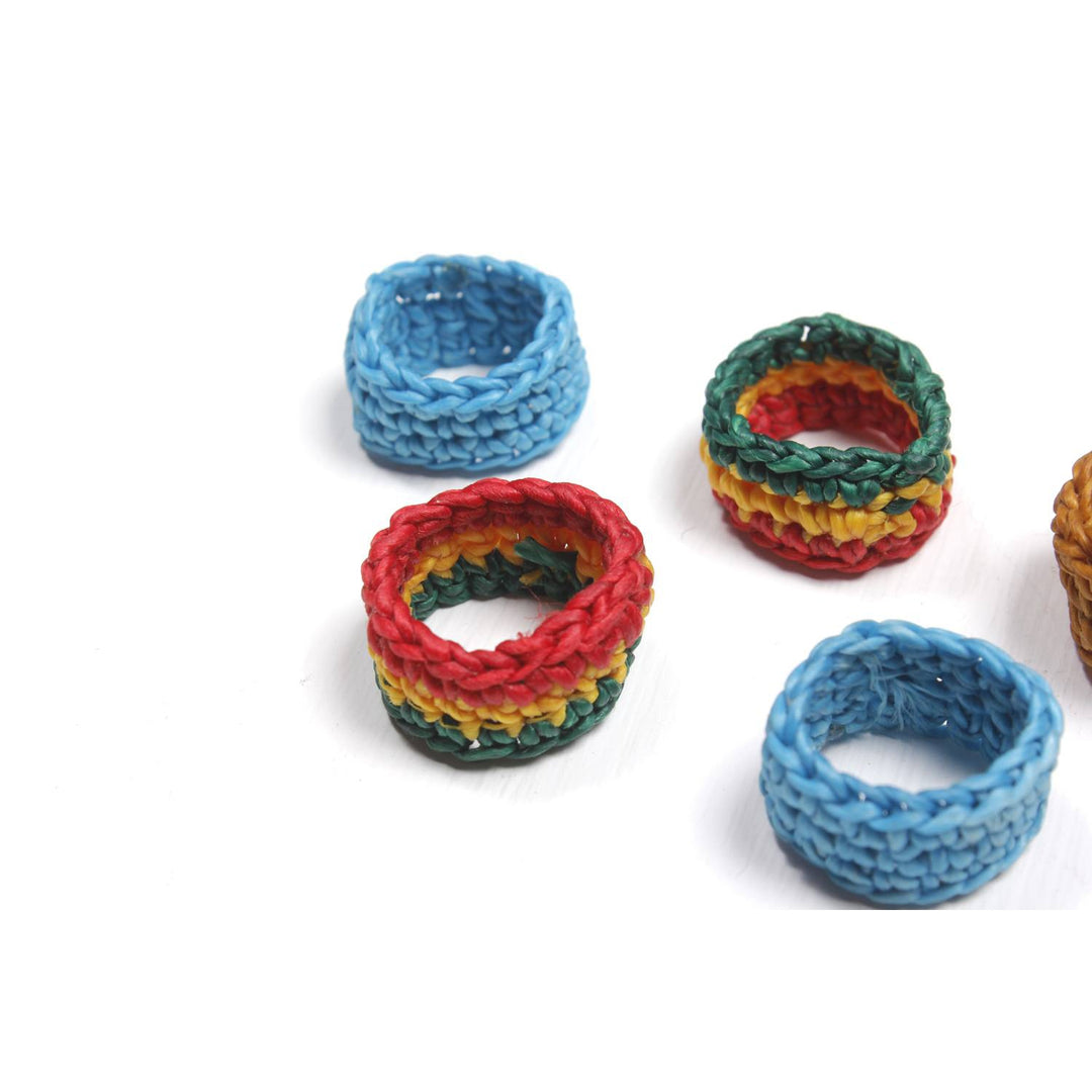 Bundle wax rings (Assorted 5Pack)-Lumily-Lumily MZ Fair Trade Nena & Co Hiptipico Novica Lucia's World emporium