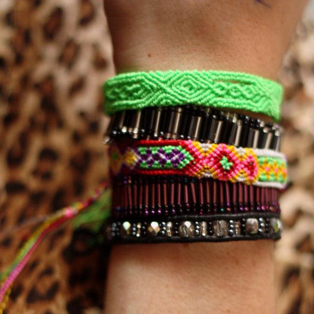 Mexican woven name bracelets deals