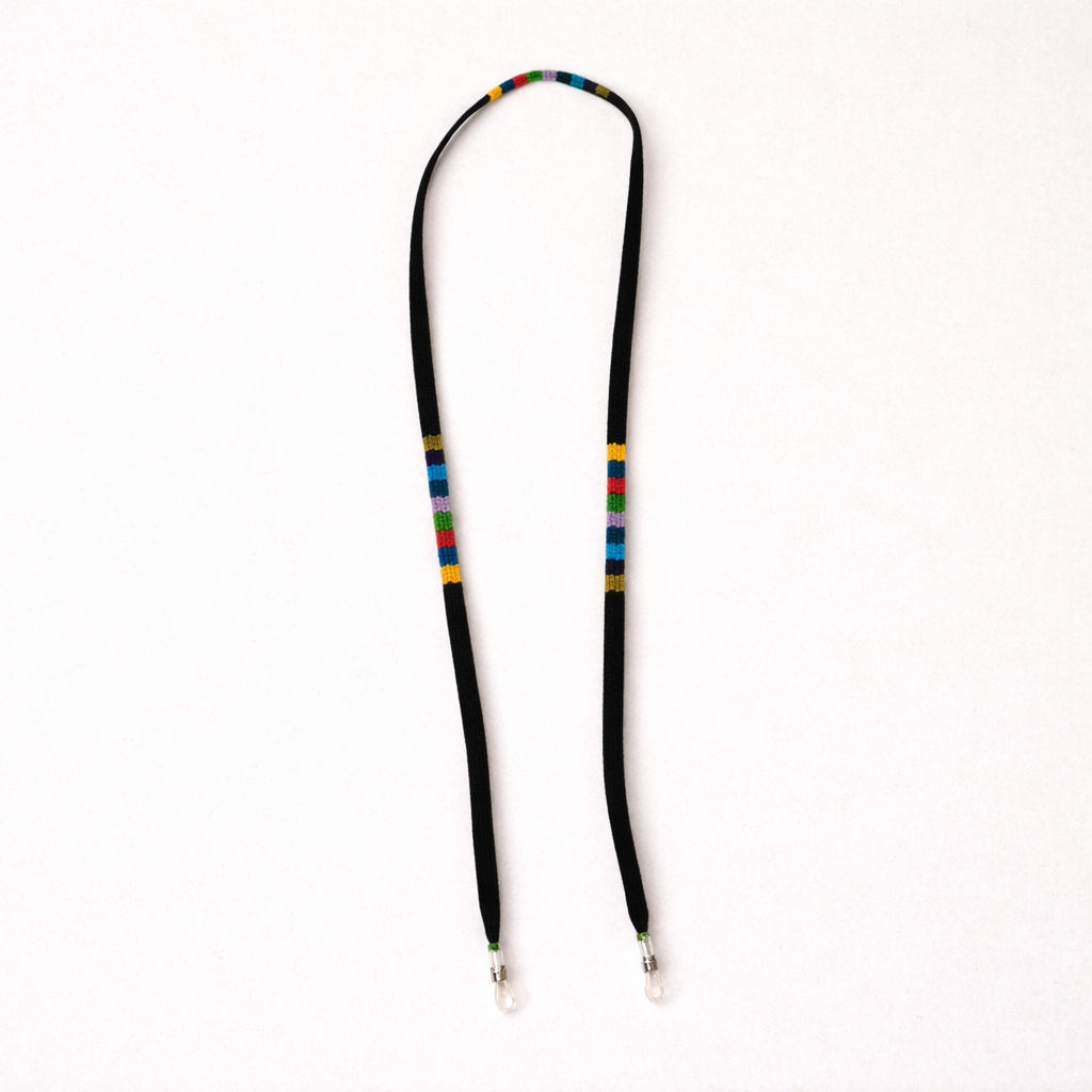 Pick Color! Guatemalan Artisan Woven Eyeglass Holders - Guatemala-Apparel-Claudia (Topaca - GU)-Black-Lumily MZ Fair Trade Nena &amp; Co Hiptipico Novica Lucia&