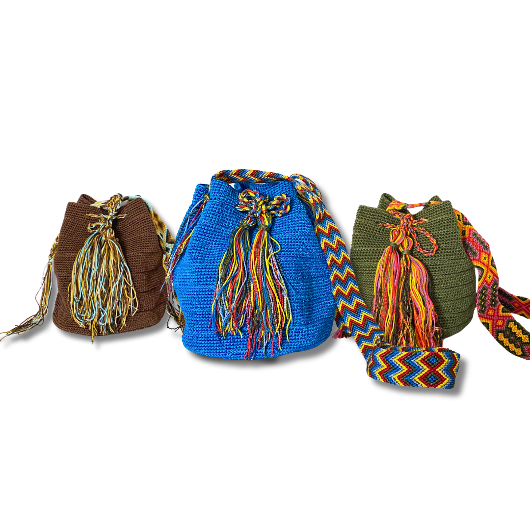 Catalina Crochet Cross-Body Bag One of a Kind - Mexico-Bags-Rebeca y Francisco (Mexico)-Assorted-Lumily MZ Fair Trade Nena & Co Hiptipico Novica Lucia's World emporium