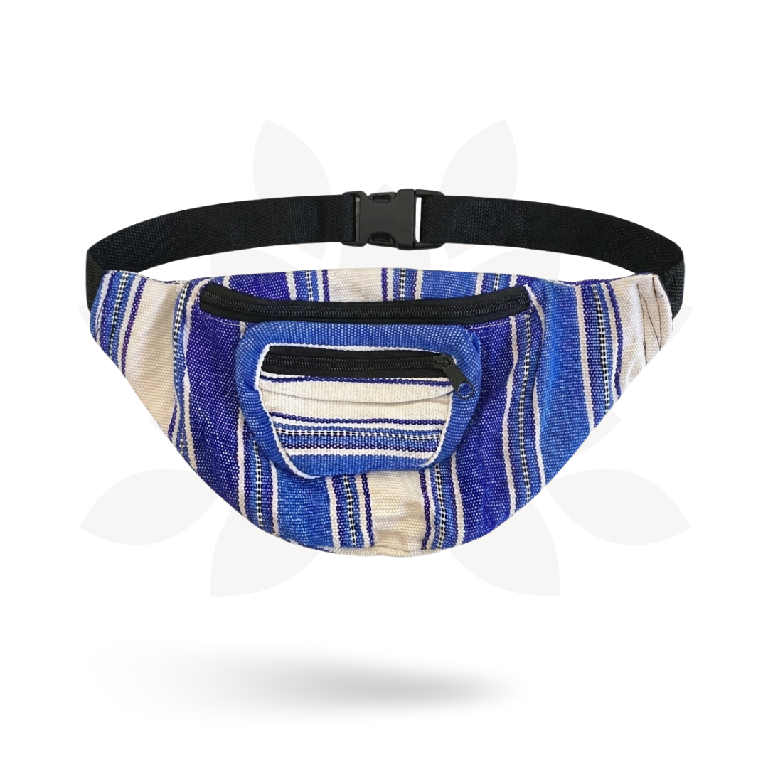 Unisex Fanny Pack | Hip Pack with Sustainable Fabric - Guatemala-Bags-Don Miguel (Tipicos el Paisaje - GU)-Lumily MZ Fair Trade Nena & Co Hiptipico Novica Lucia's World emporium