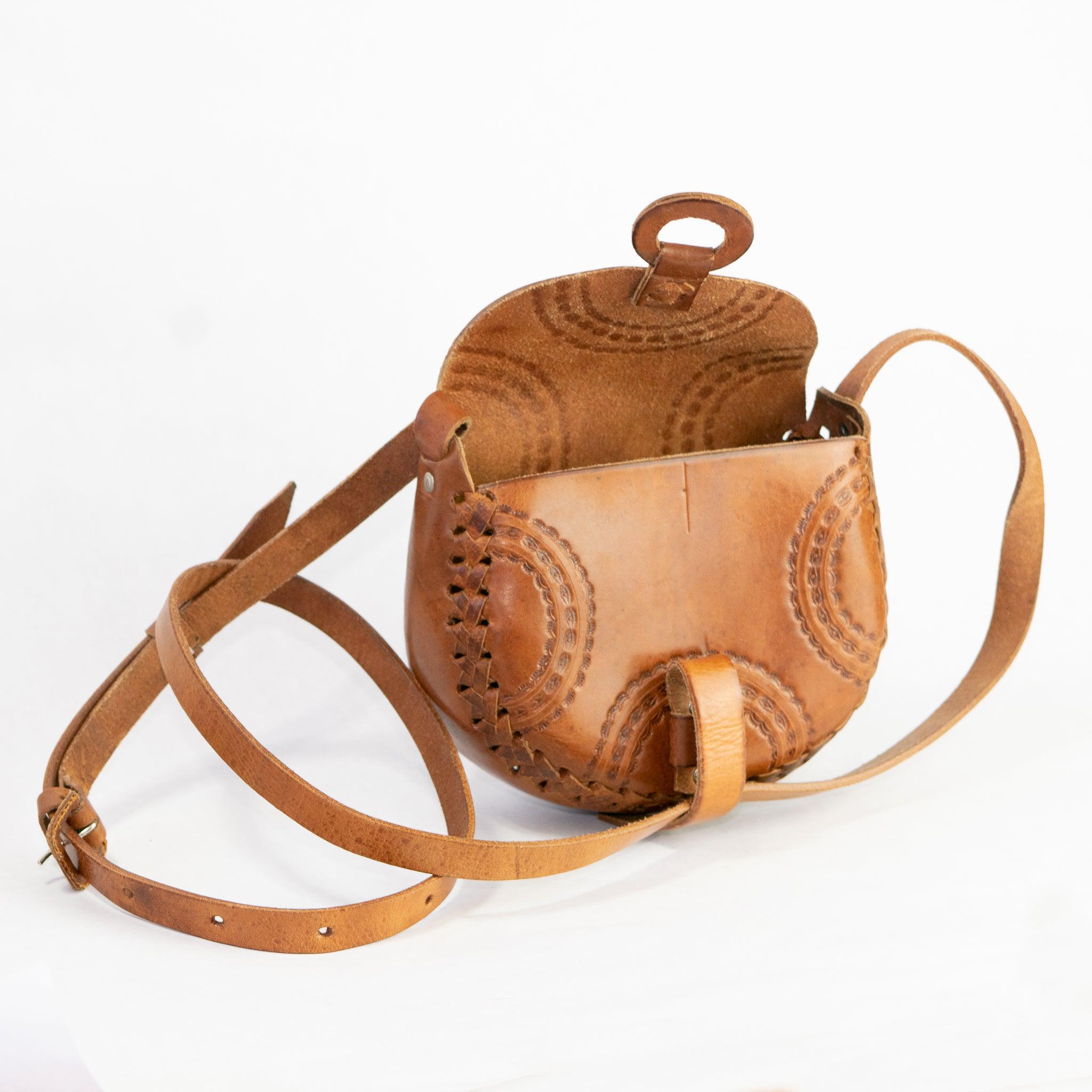 Alicia Handmade Leather Purse from Mexico Lumily