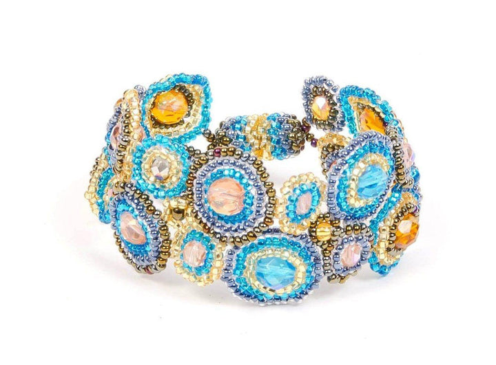 Bola Seed Bead Magnetic Closure Bracelet - Guatemala