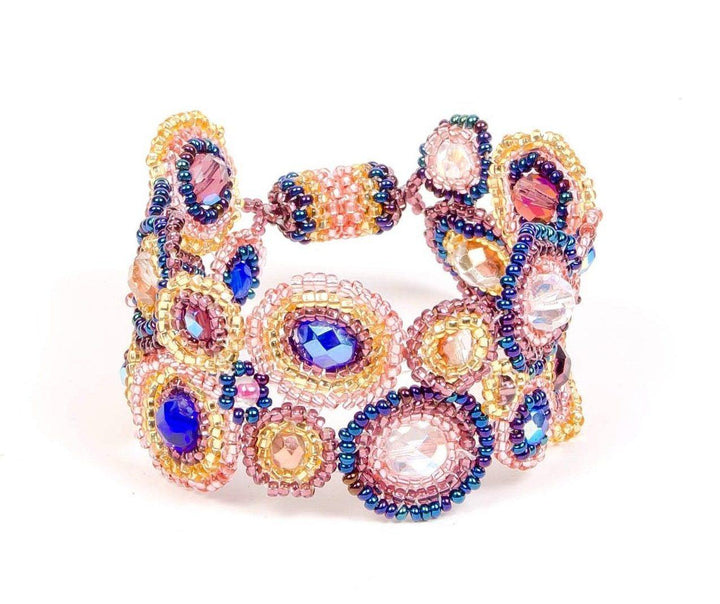 Bola Seed Bead Magnetic Closure Bracelet - Guatemala