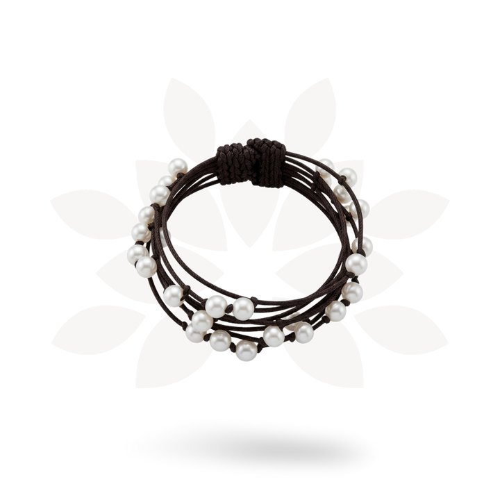 Pearl Cuff Handmade Bracelet - Thailand-Jewelry-Lumily-Lumily MZ Fair Trade Nena &amp; Co Hiptipico Novica Lucia&
