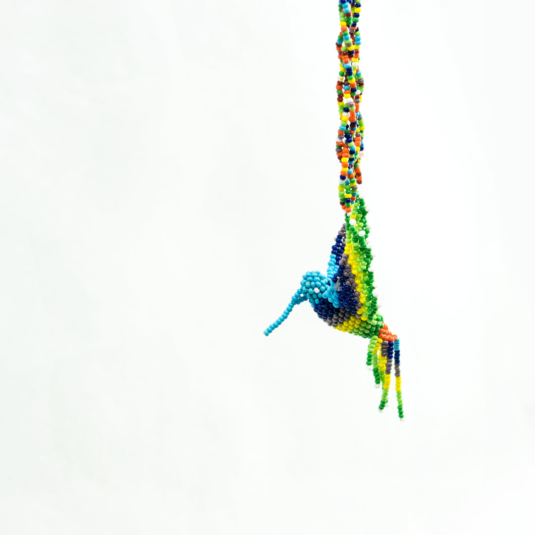 Hummingbird Necklace (Assorted) - Guatemala-Jewelry-David (GU)-Lumily MZ Fair Trade Nena & Co Hiptipico Novica Lucia's World emporium