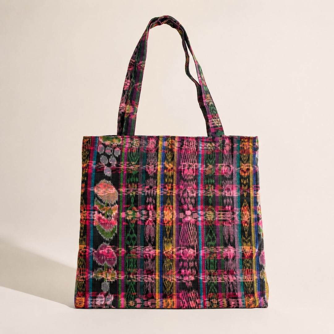 Up-cycled Corte Market Bag Tote - Guatemala