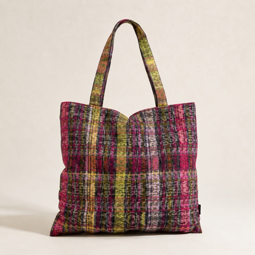 Up-cycled Corte Market Bag Tote - Guatemala