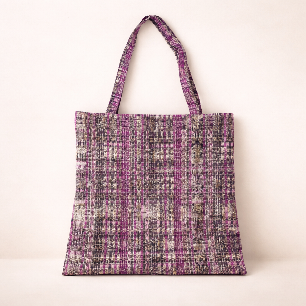 Up-cycled Corte Market Bag - Guatemala-Bags-Laura y Francisco (GU)-Lumily MZ Fair Trade Nena & Co Hiptipico Novica Lucia's World emporium