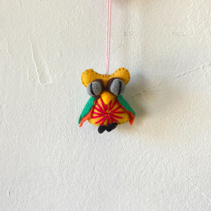 Tiny Wool Mini Animal Set of 6 Handmade Ornaments - Mexico-Decor-ABIGAIL (ARTESANÍAS CHONETIK - MX)-Lumily MZ Fair Trade Nena & Co Hiptipico Novica Lucia's World emporium