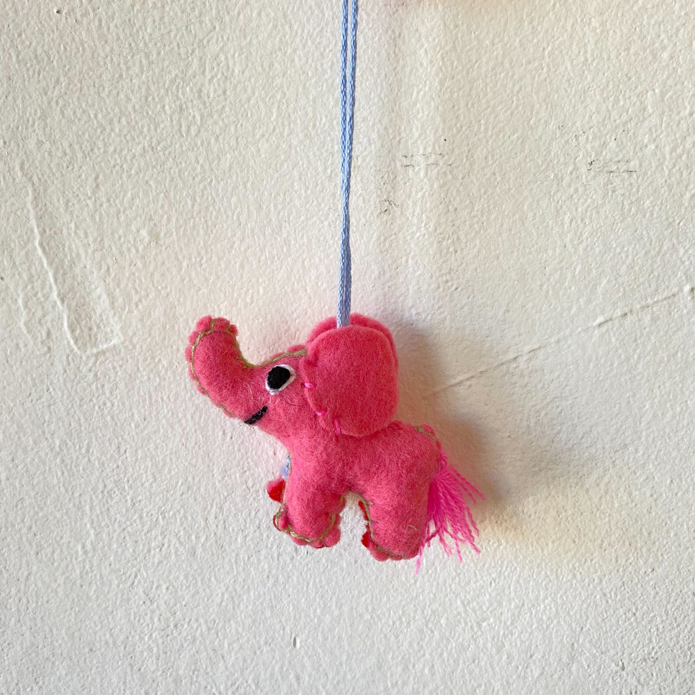 Tiny Wool Mini Animal Set of 6 Handmade Ornaments - Mexico-Decor-ABIGAIL (ARTESANÍAS CHONETIK - MX)-Lumily MZ Fair Trade Nena & Co Hiptipico Novica Lucia's World emporium