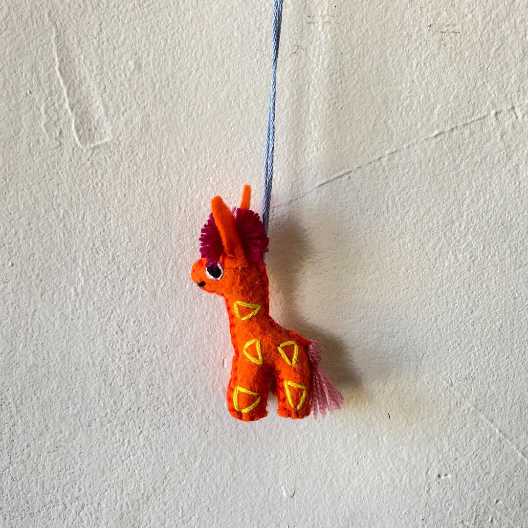 Tiny Wool Mini Animal Set of 6 Handmade Ornaments - Mexico-Decor-ABIGAIL (ARTESANÍAS CHONETIK - MX)-Lumily MZ Fair Trade Nena & Co Hiptipico Novica Lucia's World emporium