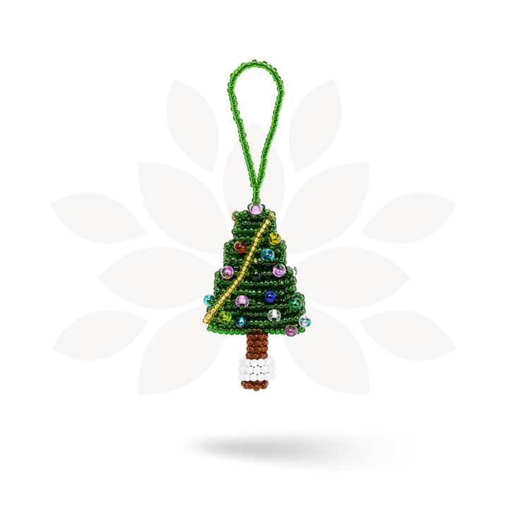 Tree Seed Bead Ornament - Guatemala-Decor-Yulisa (Galería Artes Chávez - GU)-Lumily MZ Fair Trade Nena &amp; Co Hiptipico Novica Lucia&