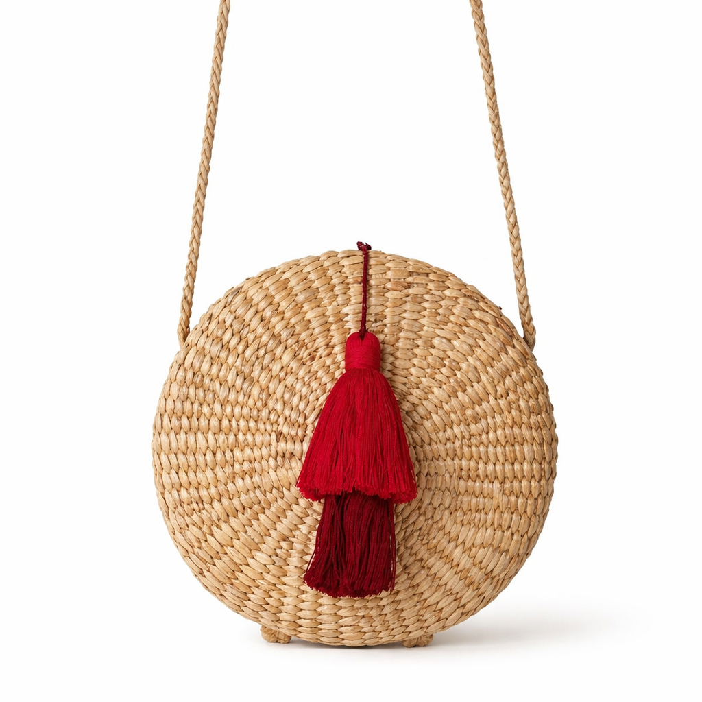 Water Hyacinth Shoulder Handwoven Bag – Thailand-Bags-Lumily-Style 11-Lumily MZ Fair Trade Nena & Co Hiptipico Novica Lucia's World emporium