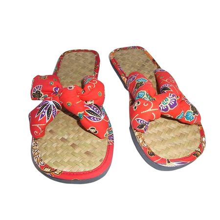 BUNDLES: Boho Fair Trade Beautiful Bow Red Women's Hmong Sandals Boho - Thailand-Apparel-Lumily-3 Pack-Lumily MZ Fair Trade Nena & Co Hiptipico Novica Lucia's World emporium