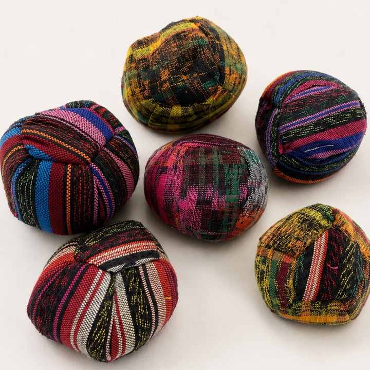 Footbag Woven Corte Foot Sack | Upcycled Guatemalan Textile - Guatemala
