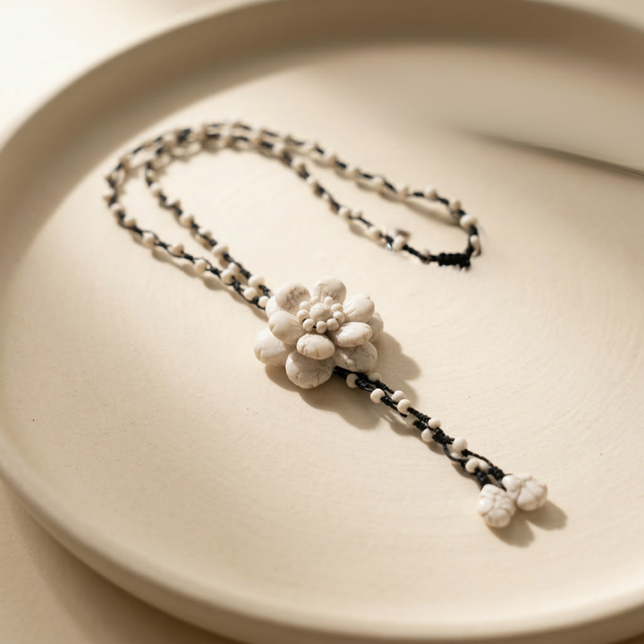 BUNDLE: Bohemian Flower Necklace Bundle – Handmade in Thailand (3 or 6 Pack)-Jewelry-Lumily-Lumily MZ Fair Trade Nena &amp; Co Hiptipico Novica Lucia&