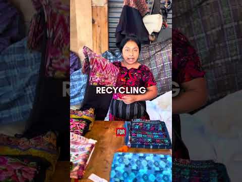 Maya Up-cycled Huipil Cosmetic One-of-a-Kind Bag - Guatemala