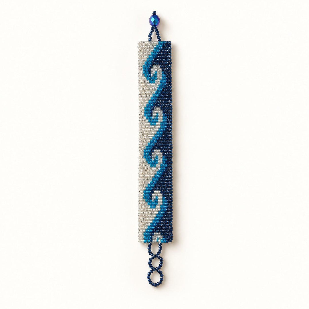 Sandy Handmade Seed Bead Cuff Bracelet – Guatemala