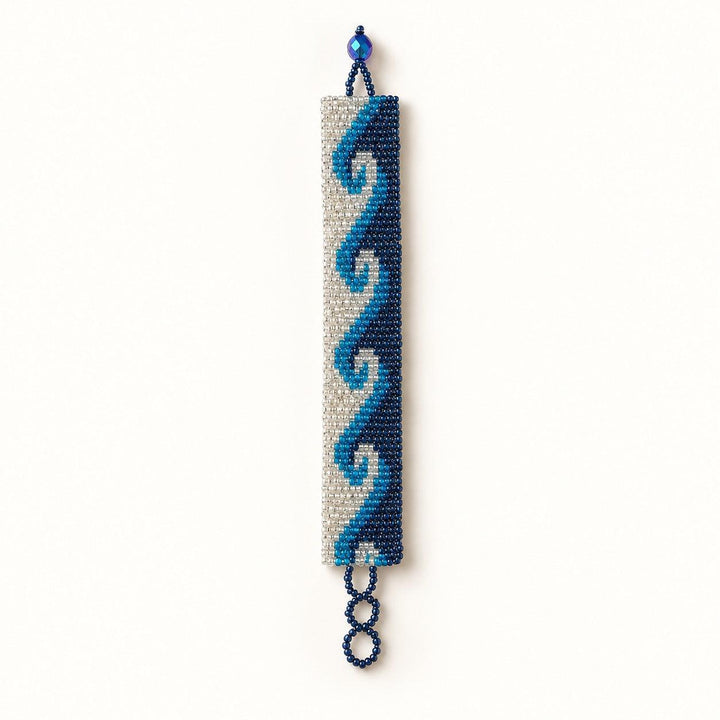 Sandy Handmade Seed Bead Cuff Bracelet – Guatemala