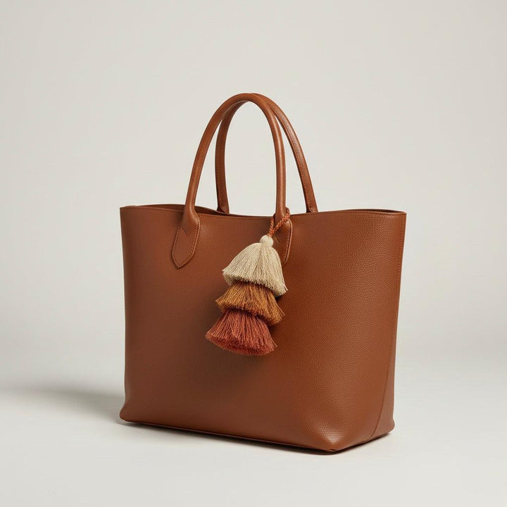 Waterfall Tassel Zipper Pull | Colorful Handmade Charm from Mexico-Zipper Pulls-Rebeca y Francisco (Mexico)-Lumily MZ Fair Trade Nena & Co Hiptipico Novica Lucia's World emporium