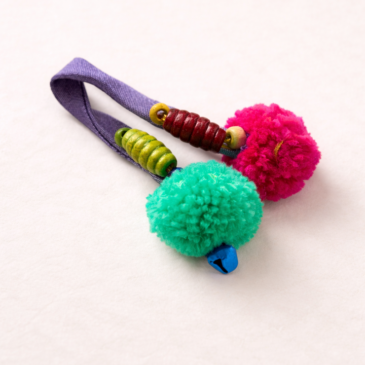 10 Pack – Pom Pom Zipper Decoration (DIY) – Thailand-Decor-Pichayada (Nu Shop - TH)-Lumily MZ Fair Trade Nena &amp; Co Hiptipico Novica Lucia&