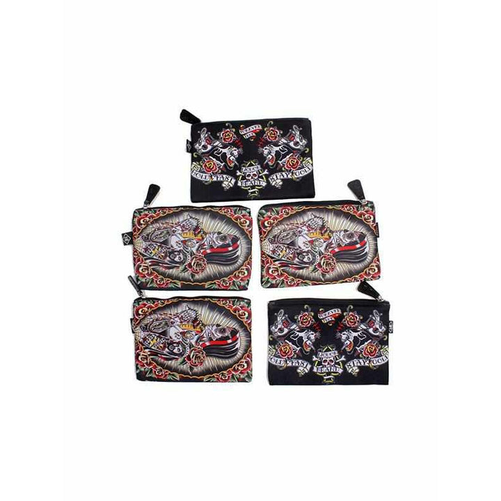 BUNDLE: Ethically Made Boho Clutch Bag 5 Pieces - Thailand-Bags-Lumily-Lumily MZ Fair Trade Nena & Co Hiptipico Novica Lucia's World emporium