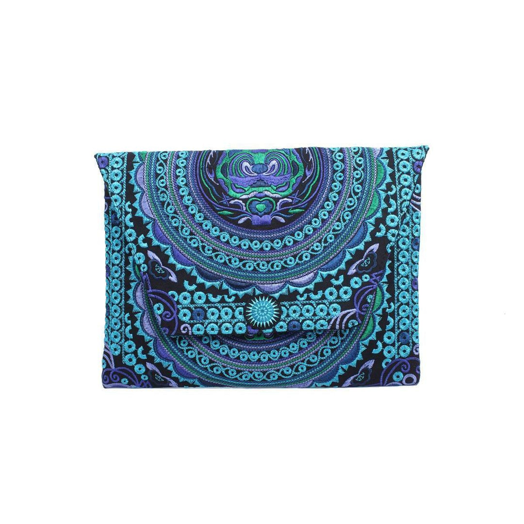 BUNDLE: Envelop Embroidered Clutch 5 Pieces - Thailand-Jewelry-Lumily-Lumily MZ Fair Trade Nena & Co Hiptipico Novica Lucia's World emporium