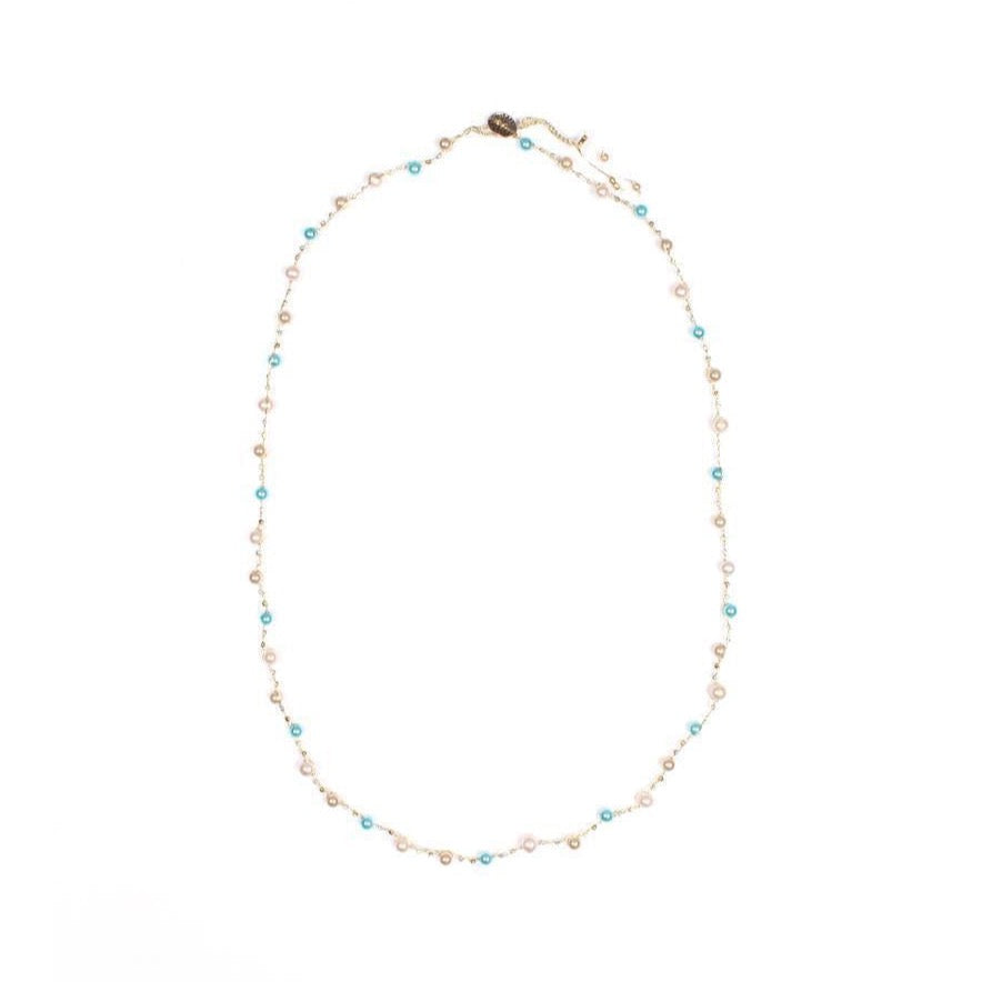 Perla Necklace | Wrap Bracelet - Thailand-Jewelry-Lumily-Multicolor-Lumily MZ Fair Trade Nena & Co Hiptipico Novica Lucia's World emporium