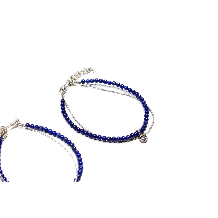 BUNDLE: Bead Purple Bracelet And Heart Charm 3 Pieces - Thailand-Bracelets-Lumily-Lumily MZ Fair Trade Nena & Co Hiptipico Novica Lucia's World emporium