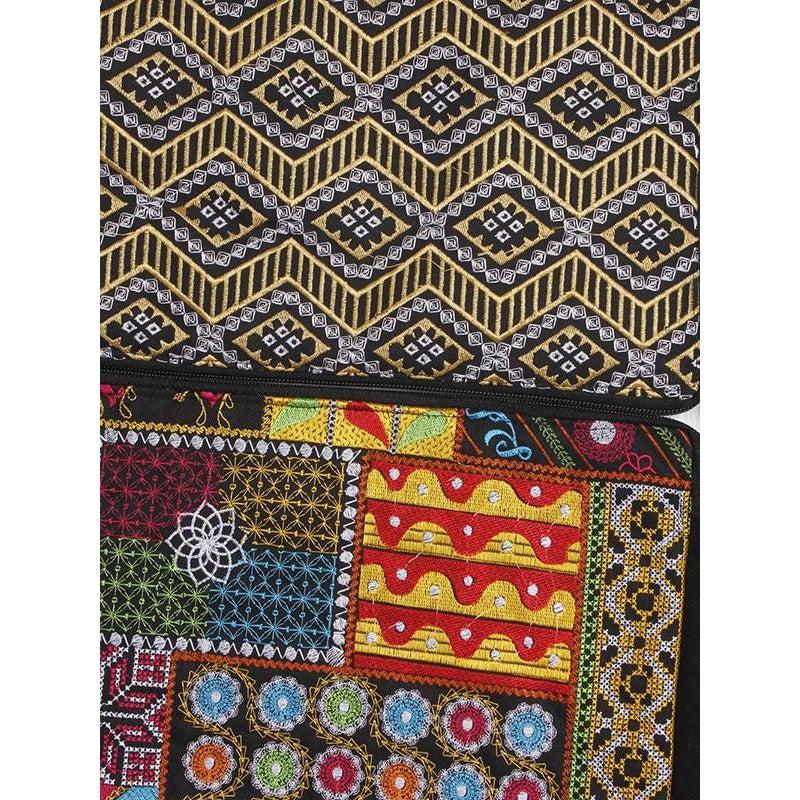 BUNDLE: Embroidered Laptop Padded Bag 5 Pieces - Thailand-Bags-Lumily-Lumily MZ Fair Trade Nena & Co Hiptipico Novica Lucia's World emporium