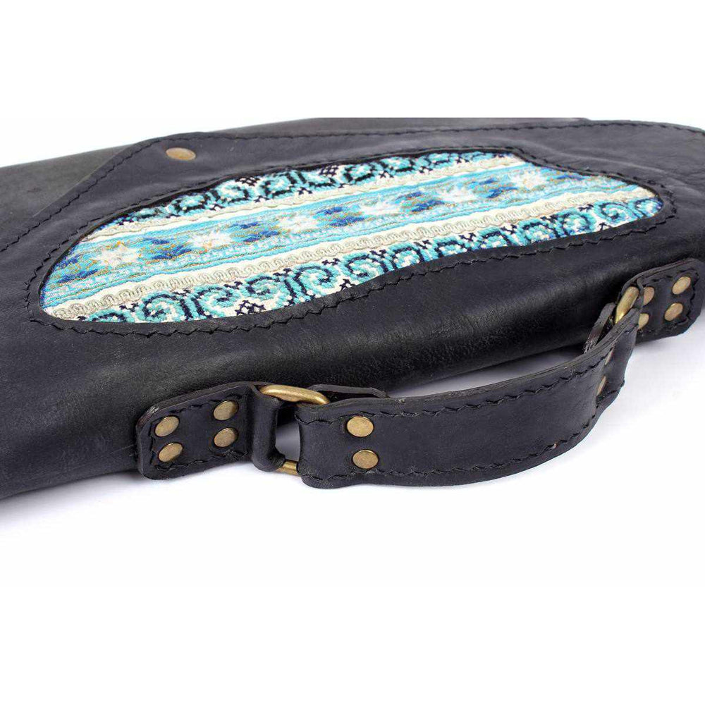 Handcrafted Boho-chic Jacket Sleeve Laptop Bag - Thailand-Bags-Lumily-Lumily MZ Fair Trade Nena & Co Hiptipico Novica Lucia's World emporium