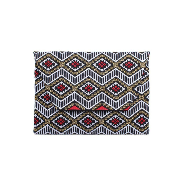 BUNDLE: Geometric Envelop Embroidered Clutch 6 Pieces - Thailand-Jewelry-Lumily-Lumily MZ Fair Trade Nena & Co Hiptipico Novica Lucia's World emporium