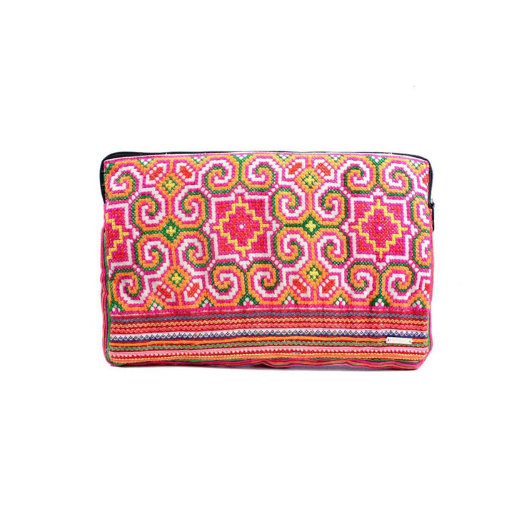BUNDLE: Embroidered Laptop Padded Bag 5 Pieces - Thailand-Bags-Lumily-Orange-Lumily MZ Fair Trade Nena & Co Hiptipico Novica Lucia's World emporium