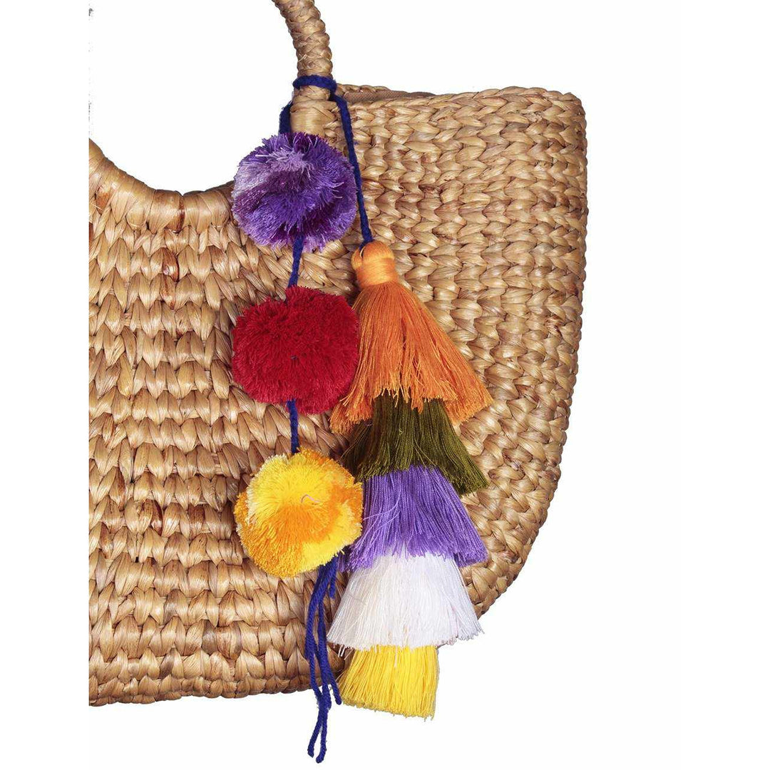 Bonita Boho Bag Accessory | Zipper Pull - Thailand-Accessories-Lumily-Lumily MZ Fair Trade Nena & Co Hiptipico Novica Lucia's World emporium