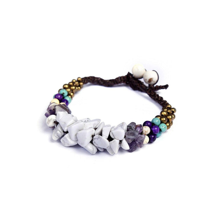 Stone Bracelet - Thailand-Bracelets-Lumily-Lumily MZ Fair Trade Nena & Co Hiptipico Novica Lucia's World emporium