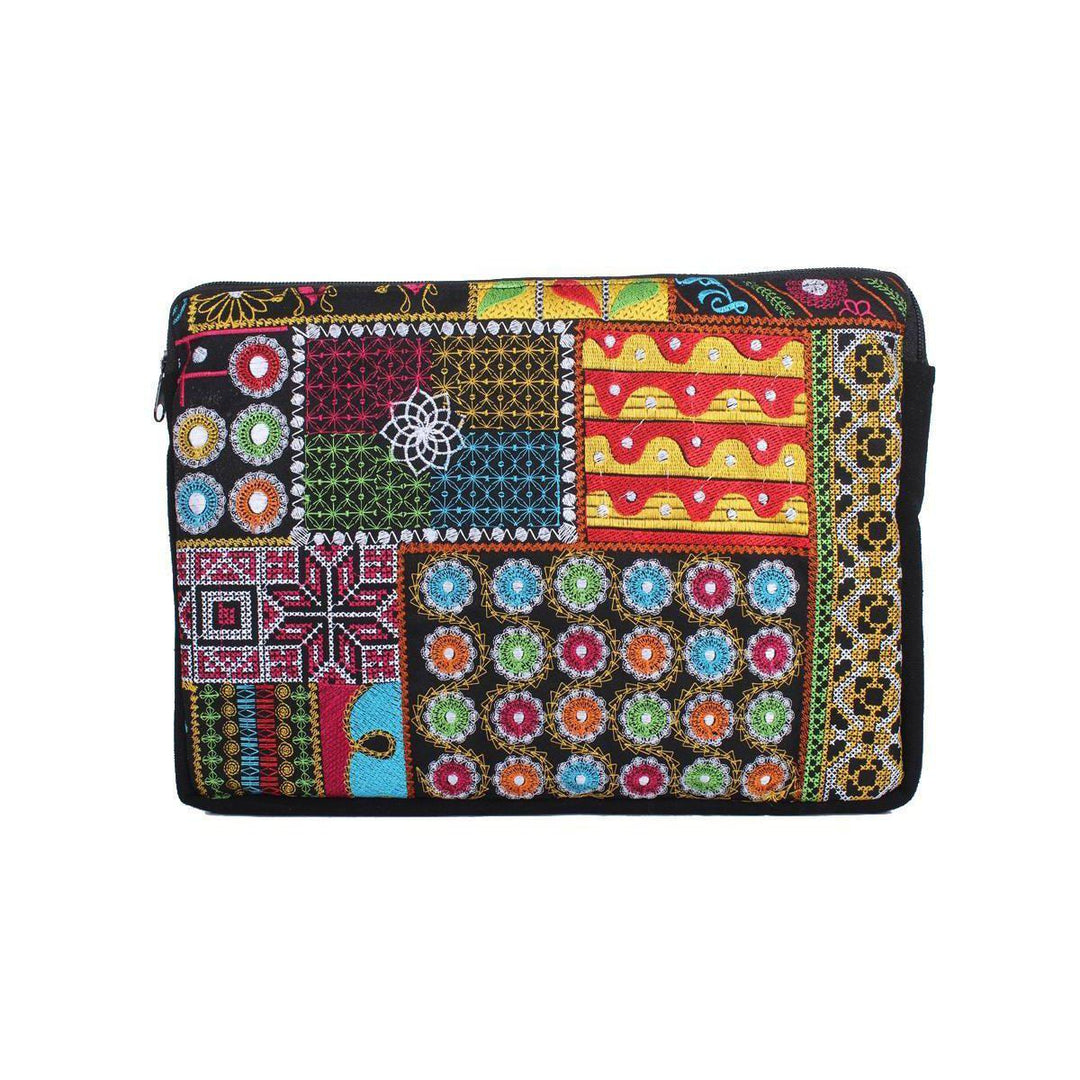 BUNDLE: Embroidered Laptop Padded Bag 5 Pieces - Thailand-Bags-Lumily-Lumily MZ Fair Trade Nena & Co Hiptipico Novica Lucia's World emporium