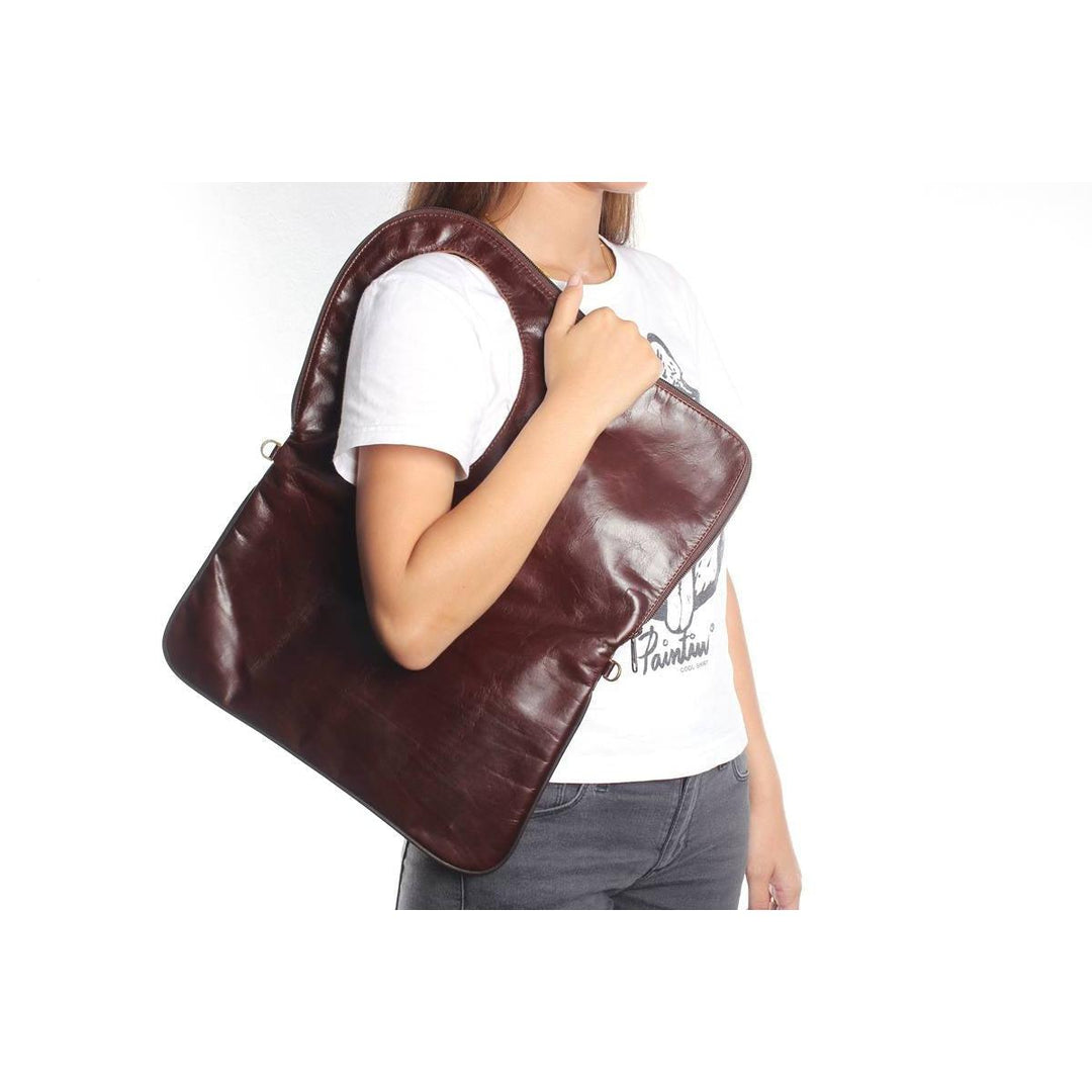 Reversible Geometric Leather Shoulder | Crossbody Bag - Thailand-Bags-Lumily-Lumily MZ Fair Trade Nena & Co Hiptipico Novica Lucia's World emporium