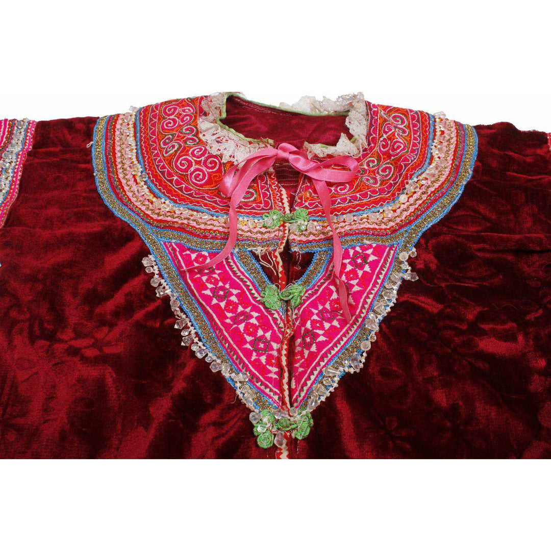 Vintage Hmong Traditional Jacket- Thailand-Apparel-Lumily-Lumily MZ Fair Trade Nena & Co Hiptipico Novica Lucia's World emporium