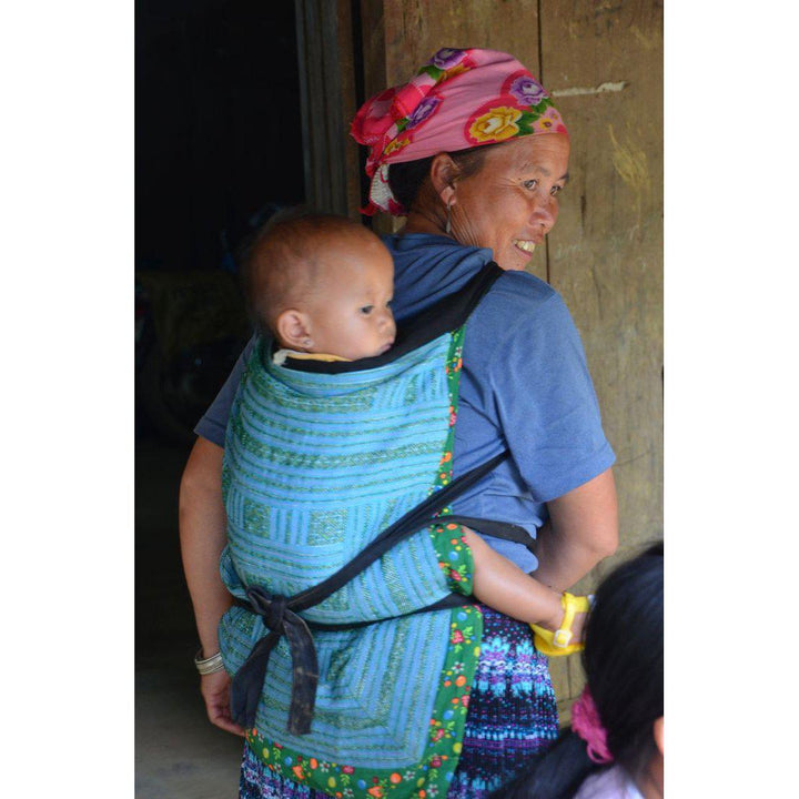 Hmong Traditional Baby Carrier Textile - Thailand-Textile-Lumily-Lumily MZ Fair Trade Nena & Co Hiptipico Novica Lucia's World emporium